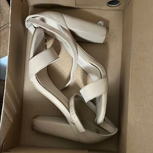 Elegant White Women's Heels